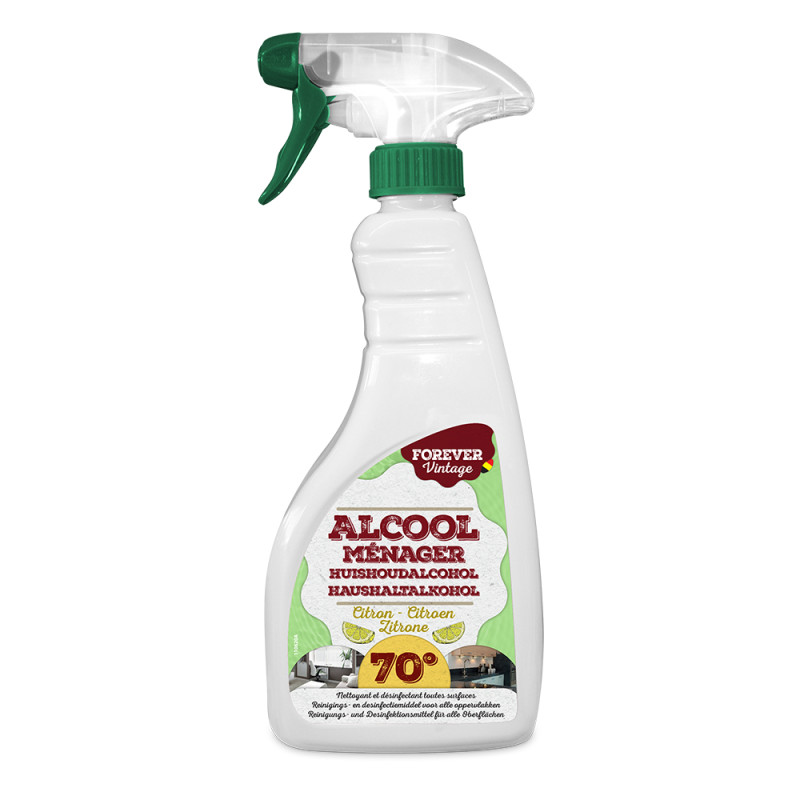 Alcool ménager 70° citron 0,5 L FOREVER