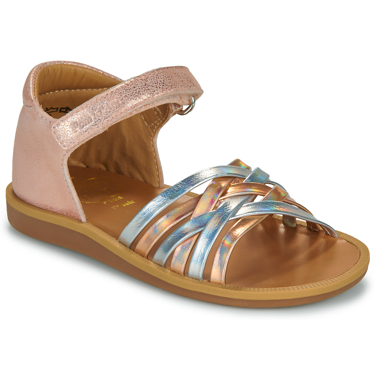 Pom d'Api - POPPY LUX - Nude / Multi / Metal