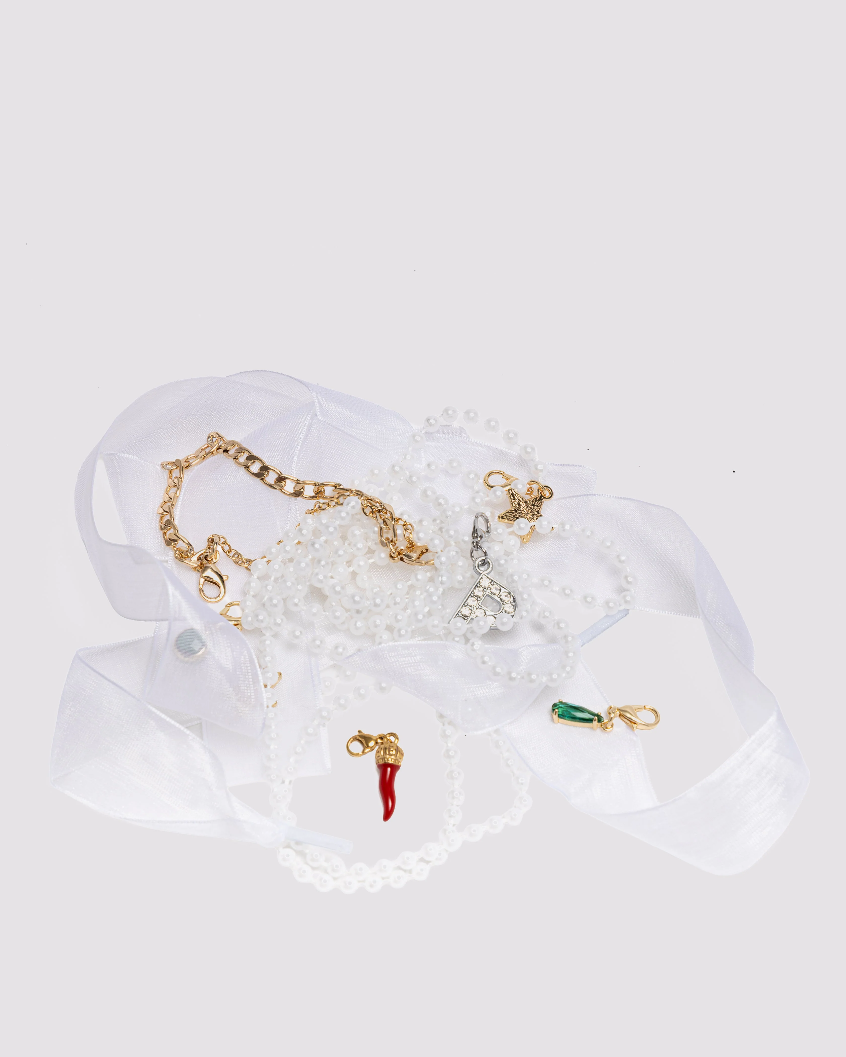 Charm Shoelaces White