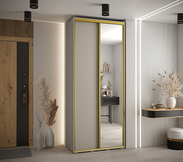 Armoire Dakota 3 a portes coulissantes 110/45/235,2portes