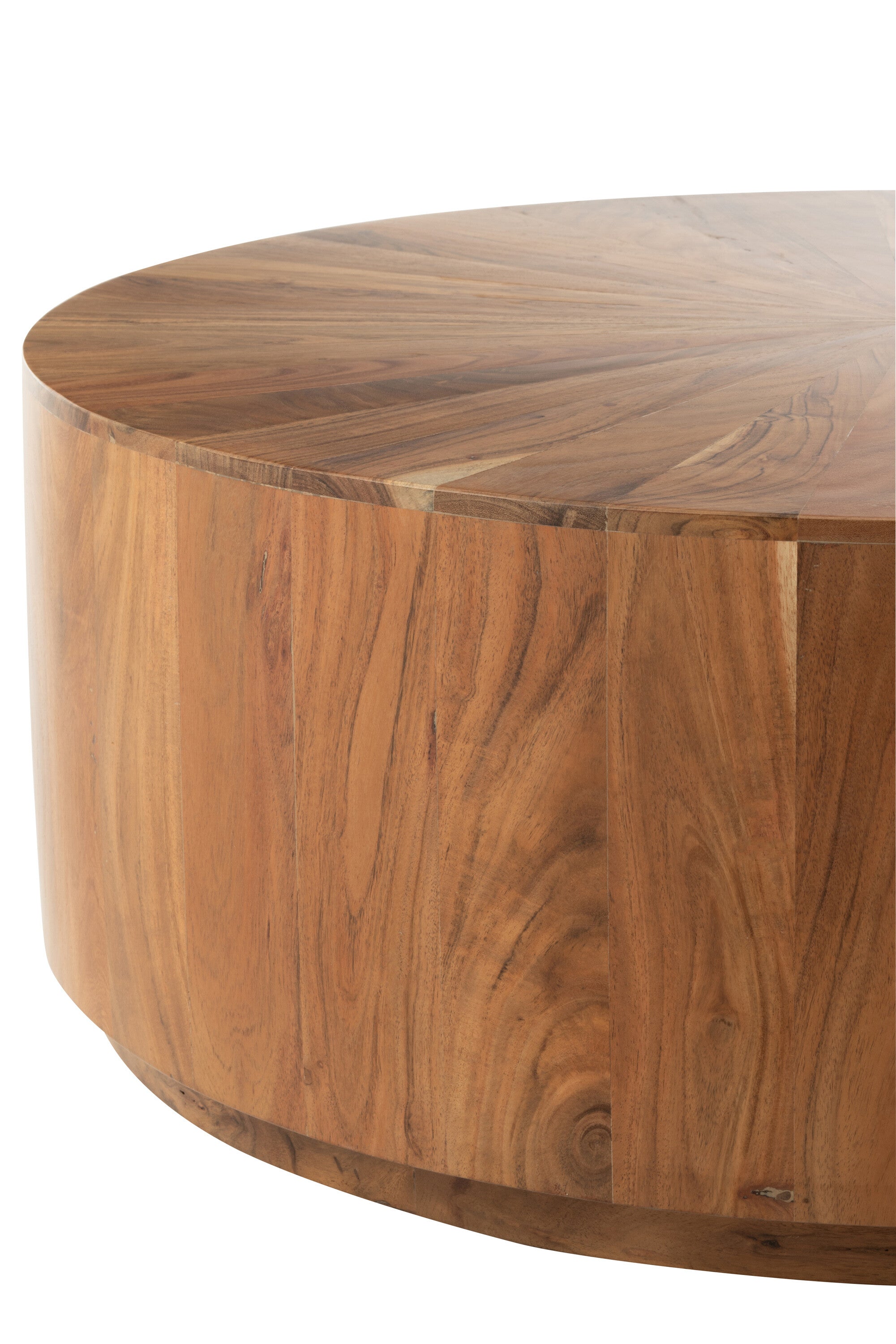 J-Line salontafel Rond - hout - naturel