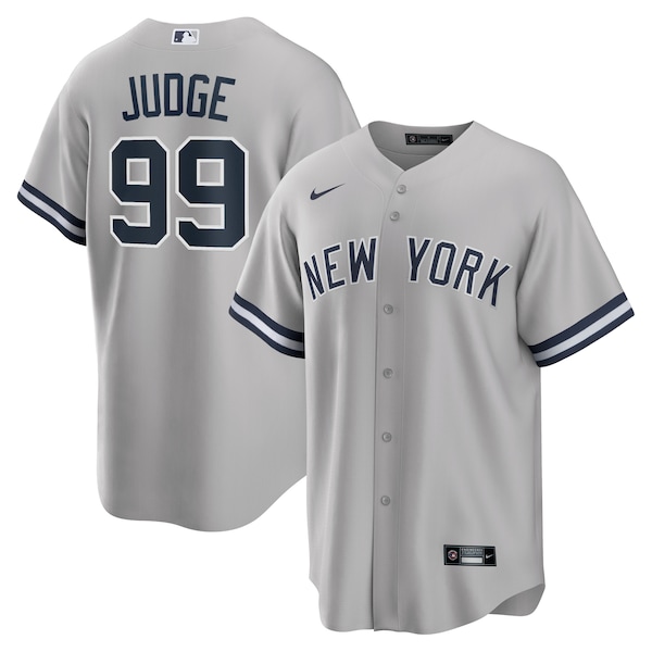 Aaron Judge New York Yankees Nike Big & Tall Road Replica Player Jersey - Gray