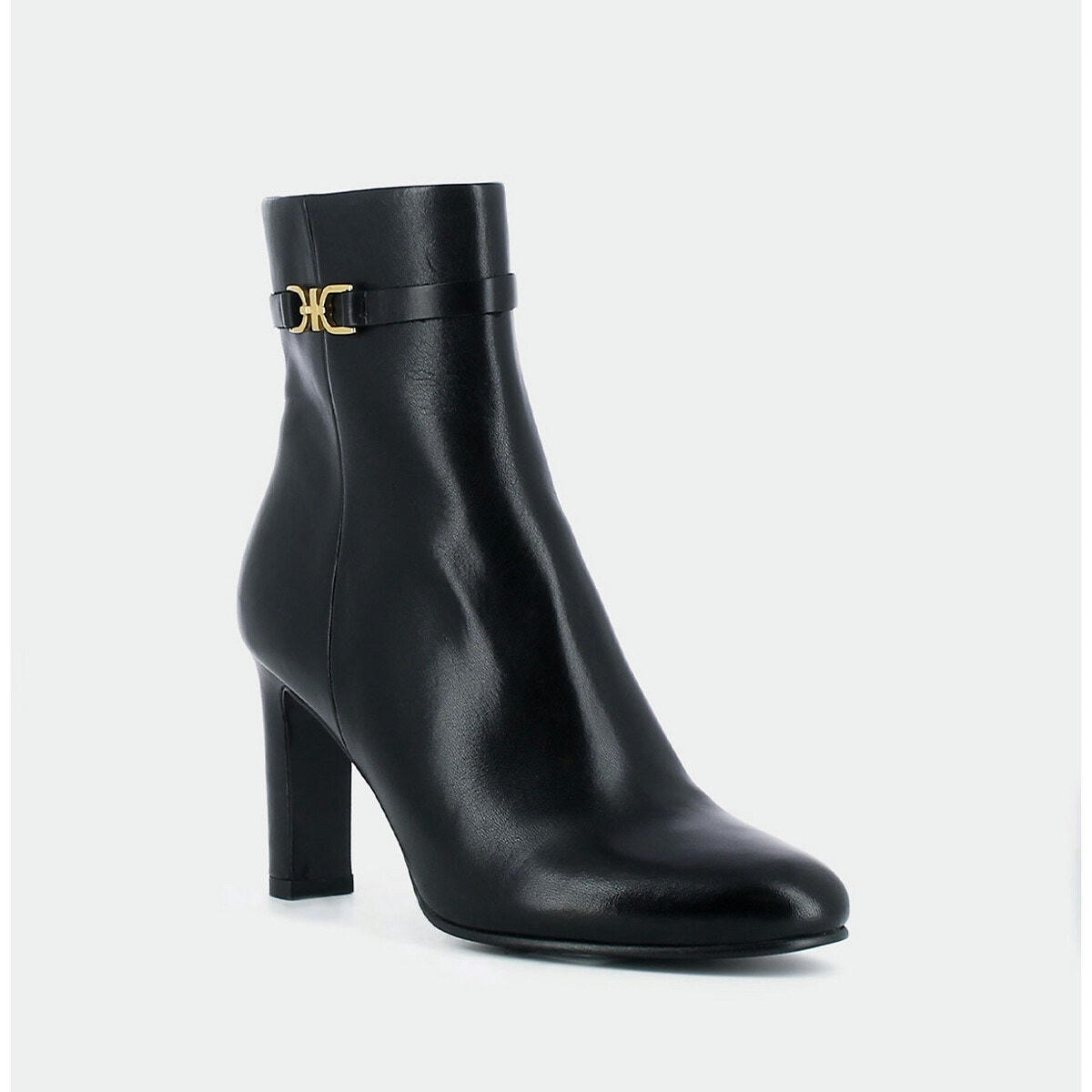 Bottines cuir à talon Defae
