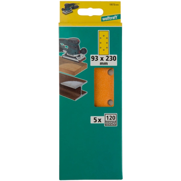 Schleifstein, Körnung: k120, Korund, orange