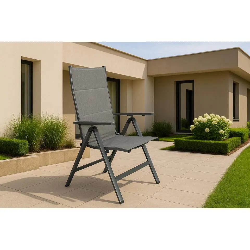 Sens-Line - Trento Tuinstoel Opbouwbaar - Antraciet