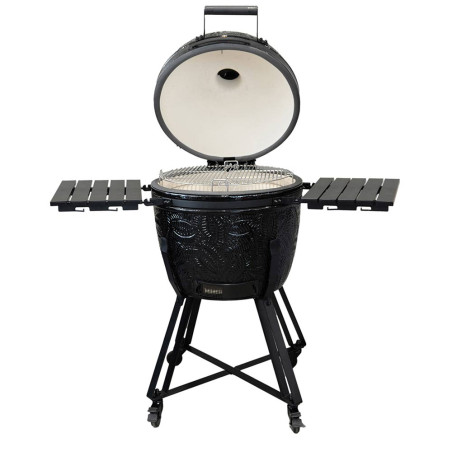 Barbecue kamado Kamal 2.0 XL ø53 cm noir brillant - Barbecook