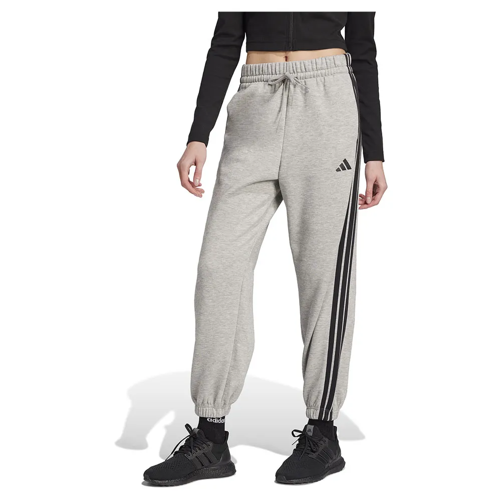 adidas Essentials 3 Stripes Fleece Loose-Fit joggers