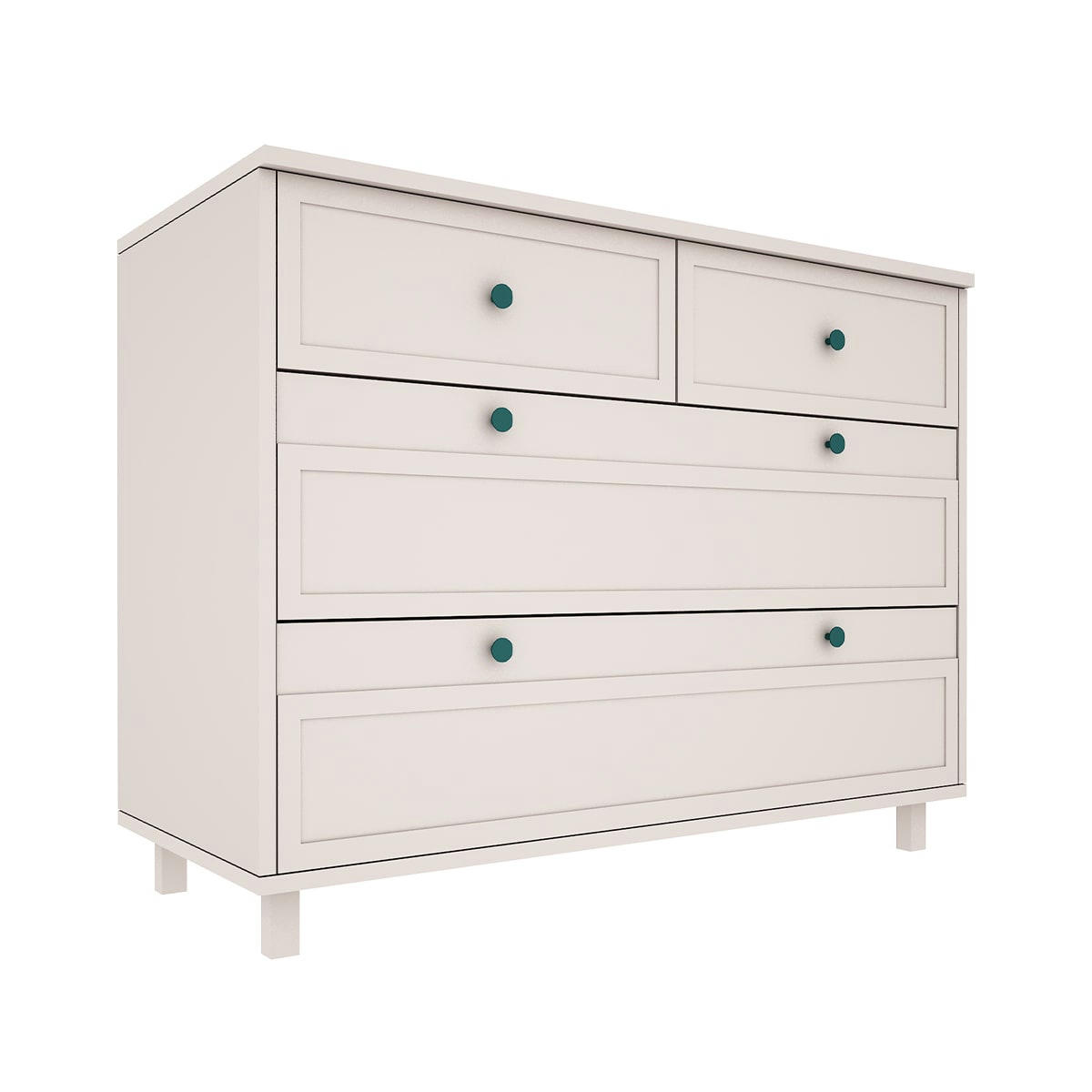 GABRIEL - Commode 4 tiroirs beige