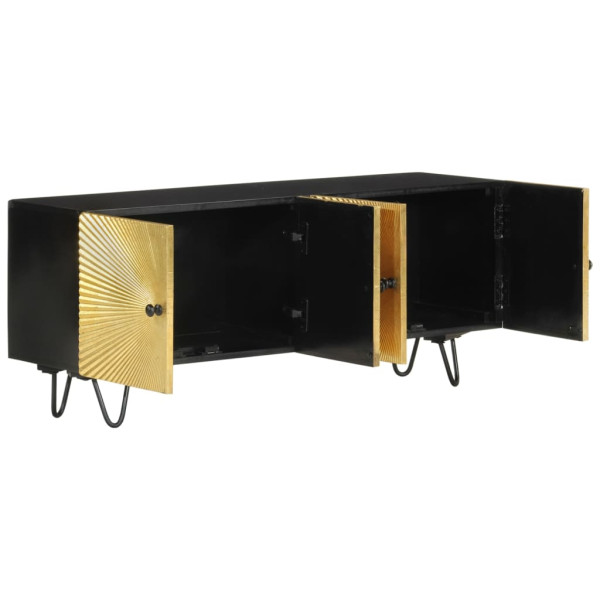 Szafka Pod TV Szafka Pod Telewizor RTV Drewniana Półka 110x30x45 cm