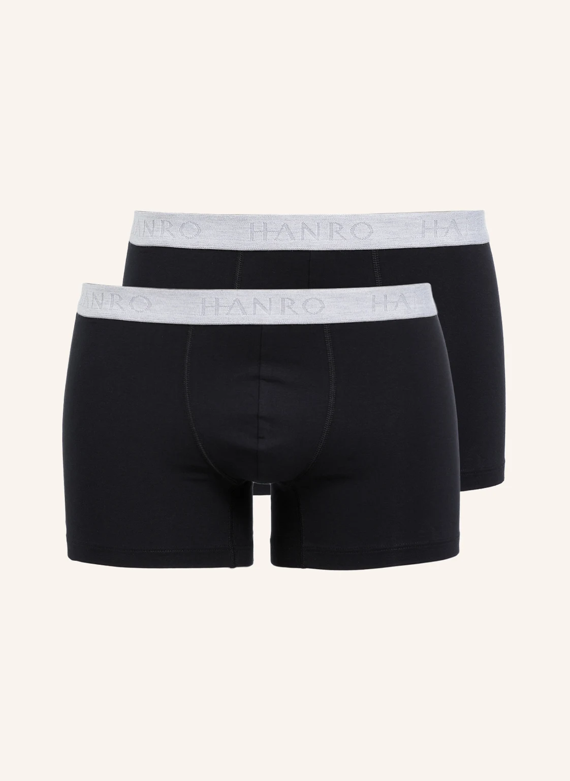 HANRO 2er-Pack Boxershorts COTTON ESSENTIALS