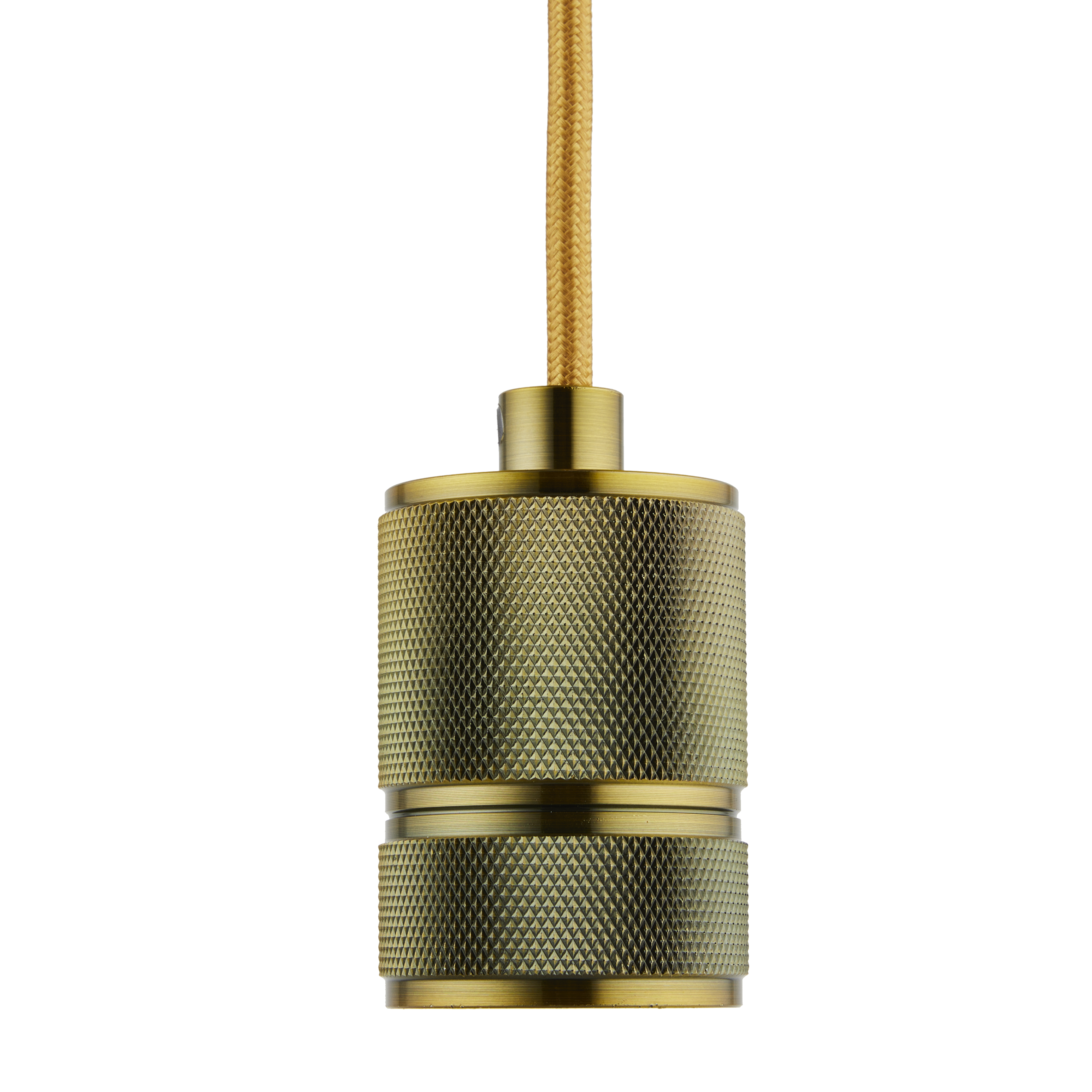 Lighto | Pendel Champagne Goud E27 fitting | Classic | 1.5m Snoer | Met Plafondkap
