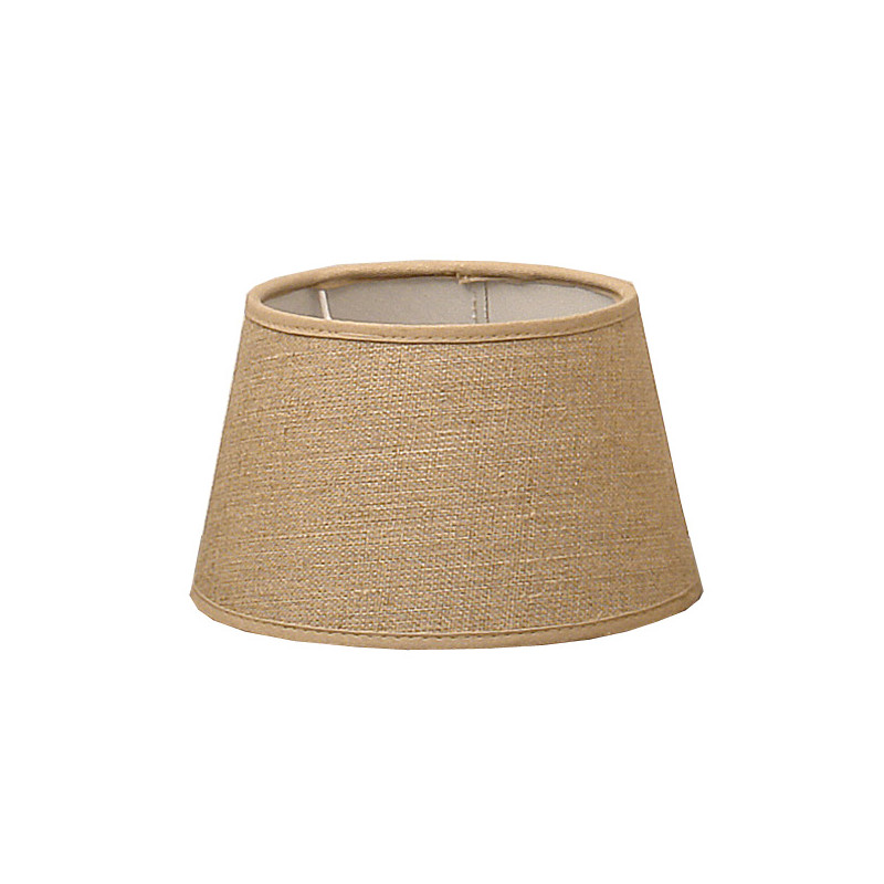 Abat-jour Altro en lin beige aurore Ø 20 cm NIEDERAU