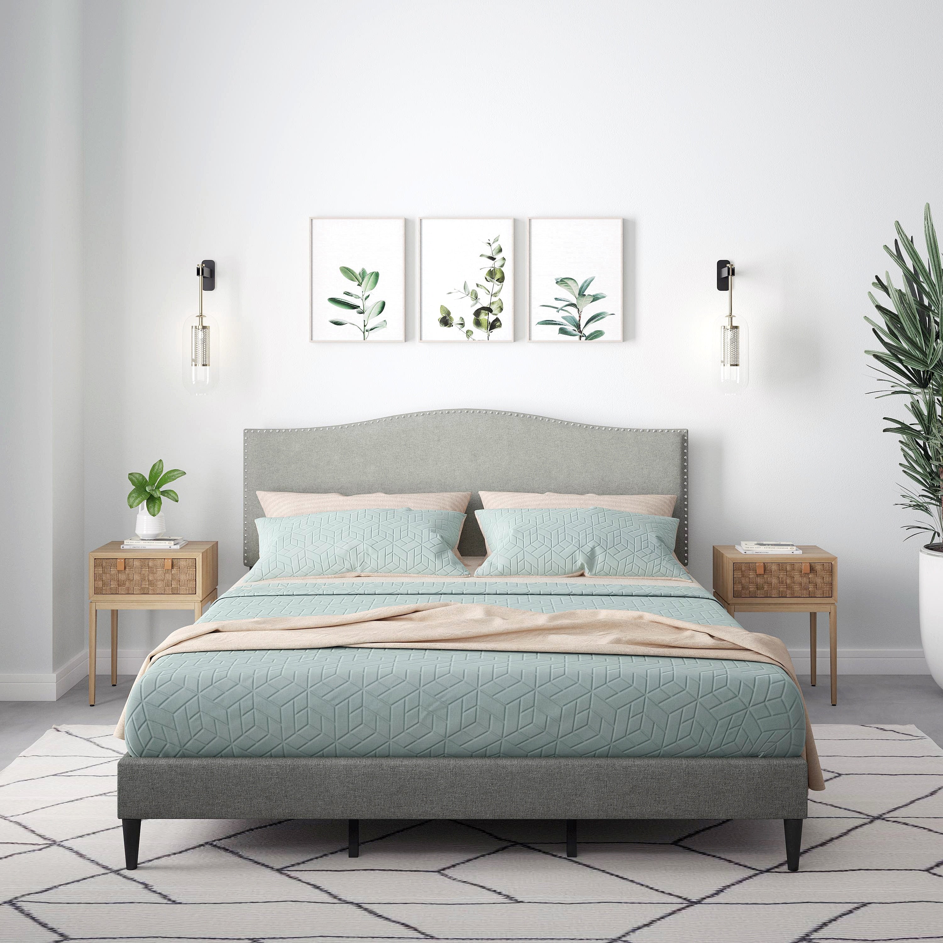 Kameli Upholstered Bed