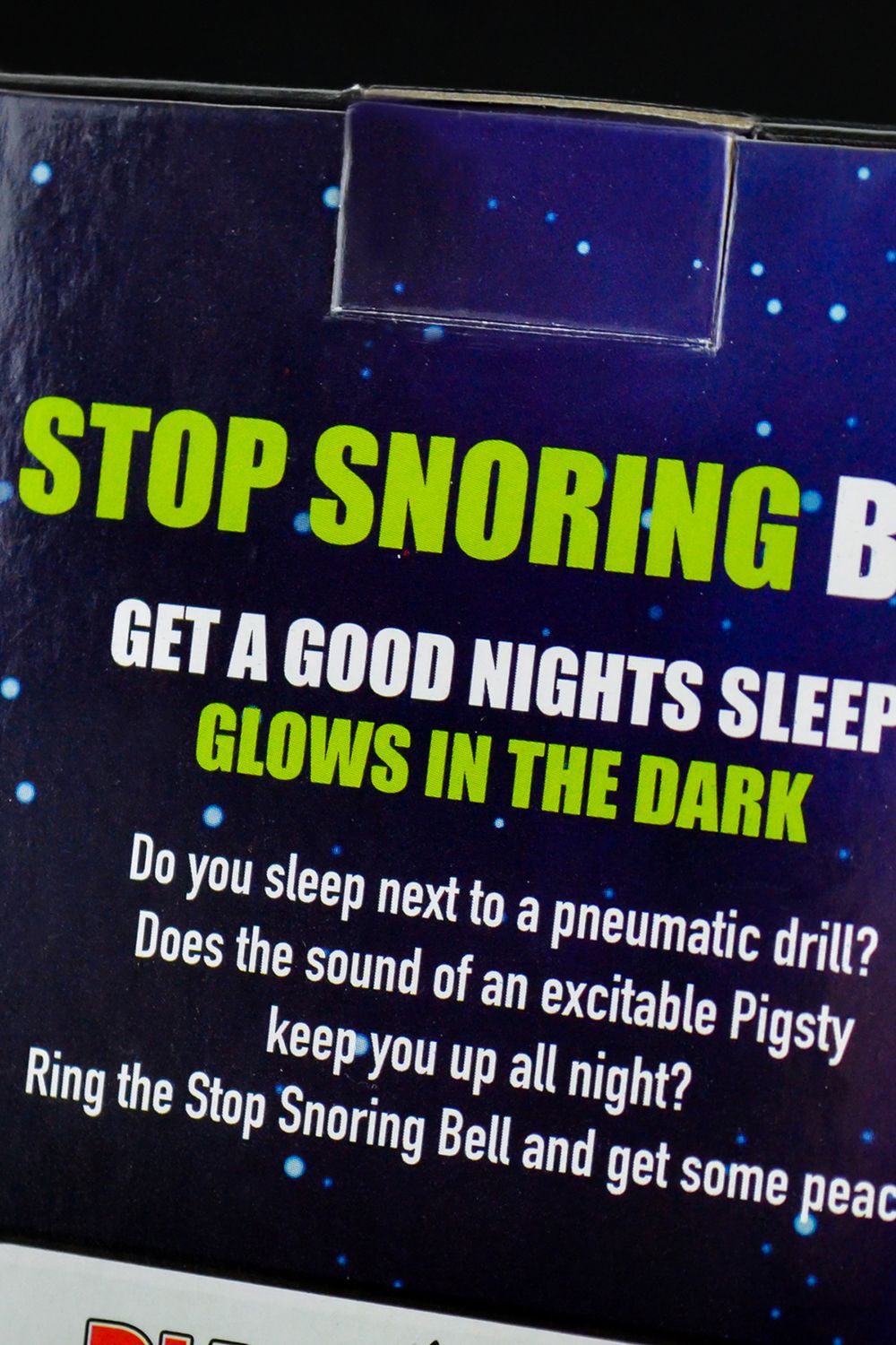Diabolical Gifts Glow in the Dark Snore Bell