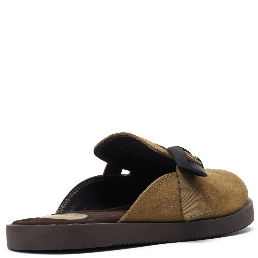 Base London Taurus Slip On Suede Mule
