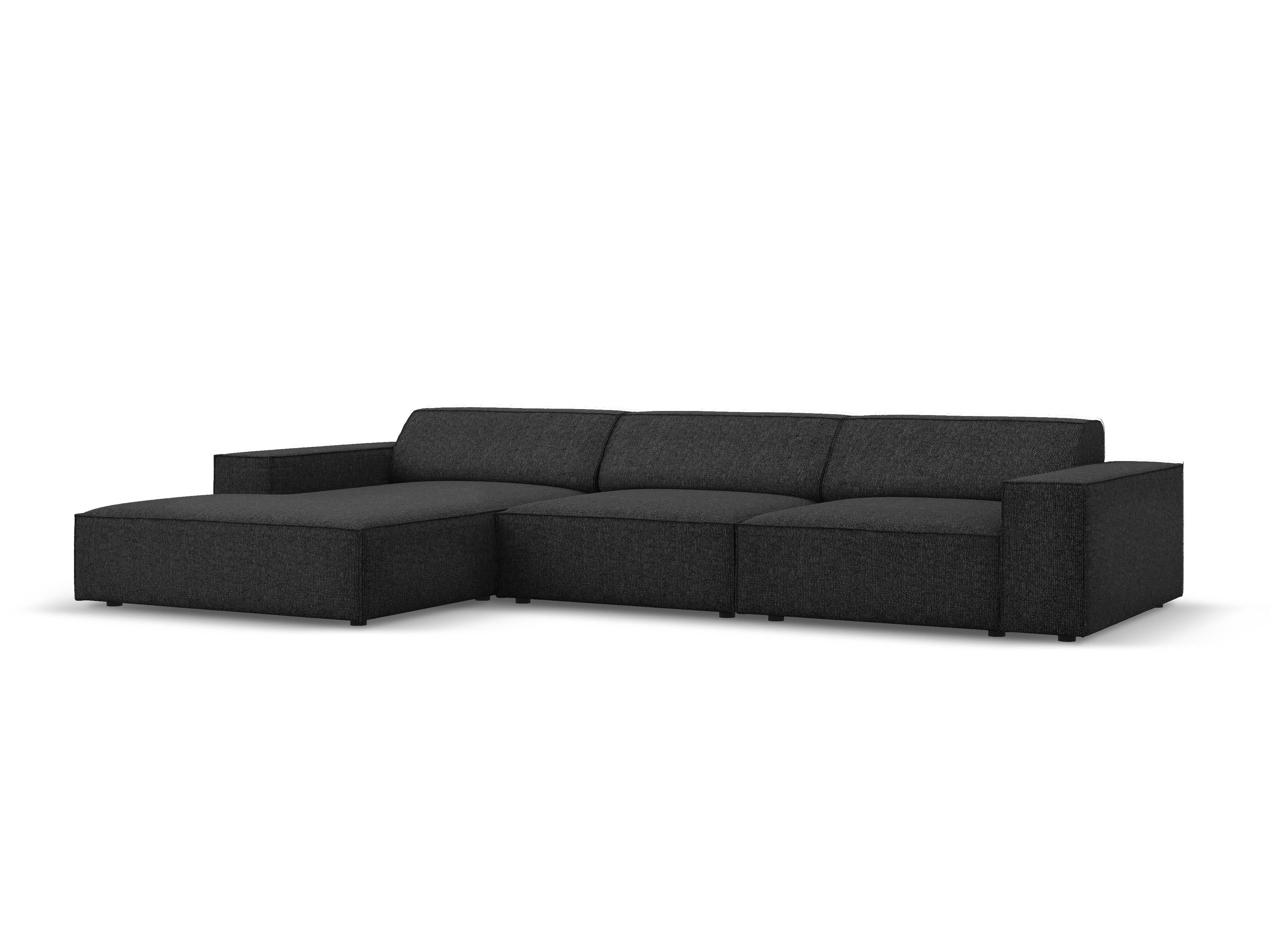 4-zitshoekbank Jodie links chenille