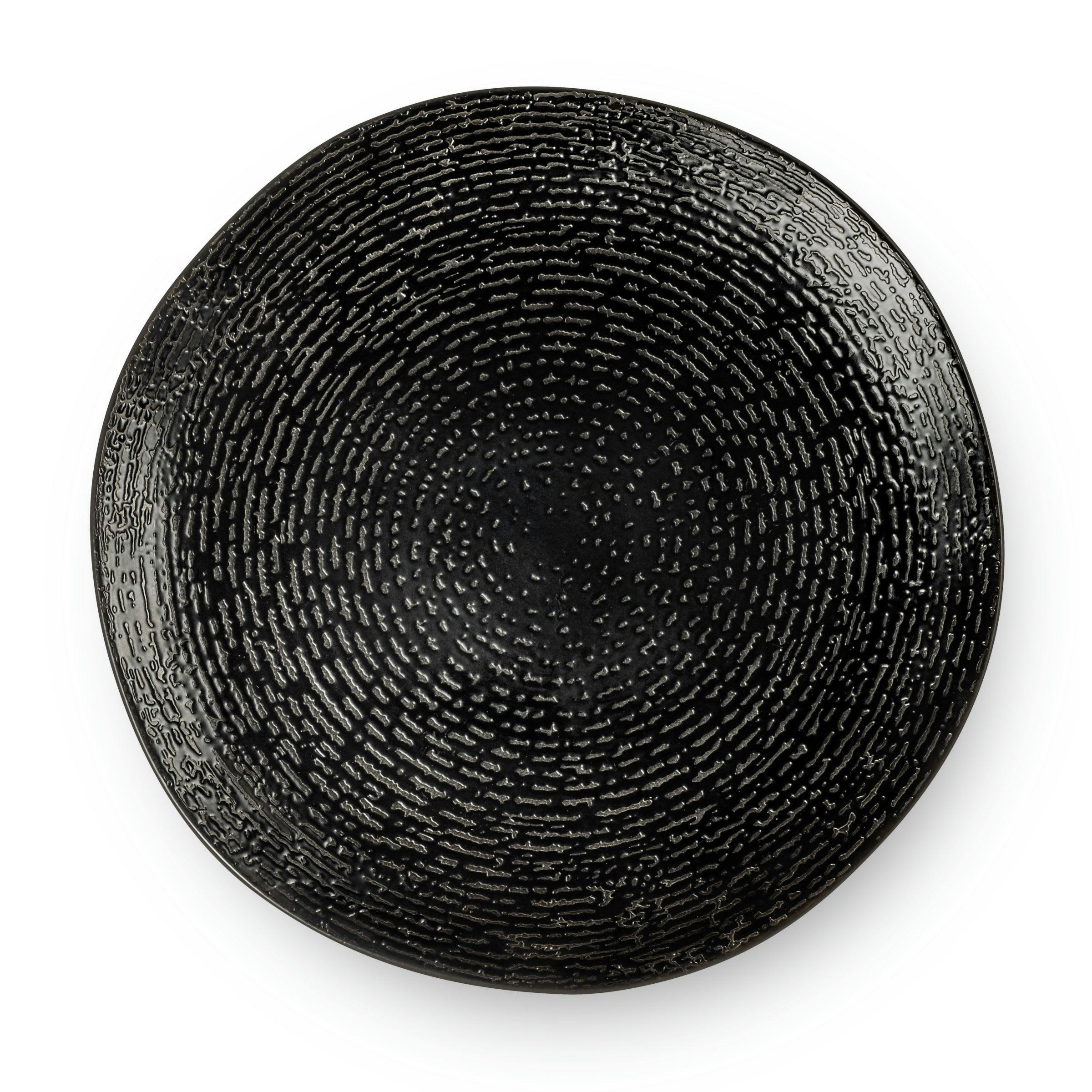 MATRIX - Service vaisselle en Grès Noir