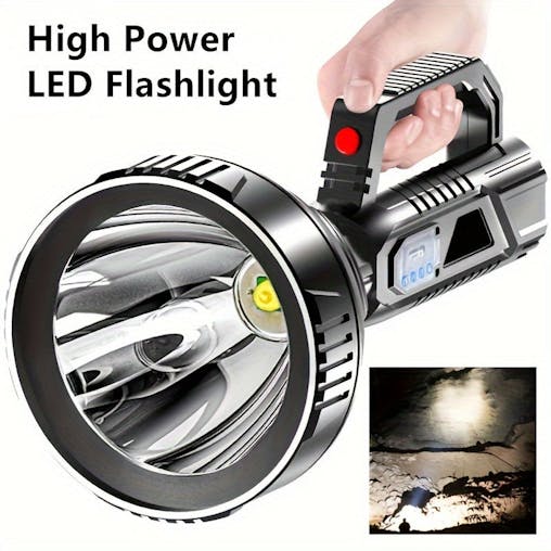 NNETM Lantern Flashlight USB Rechargeable with 3-Mode LED