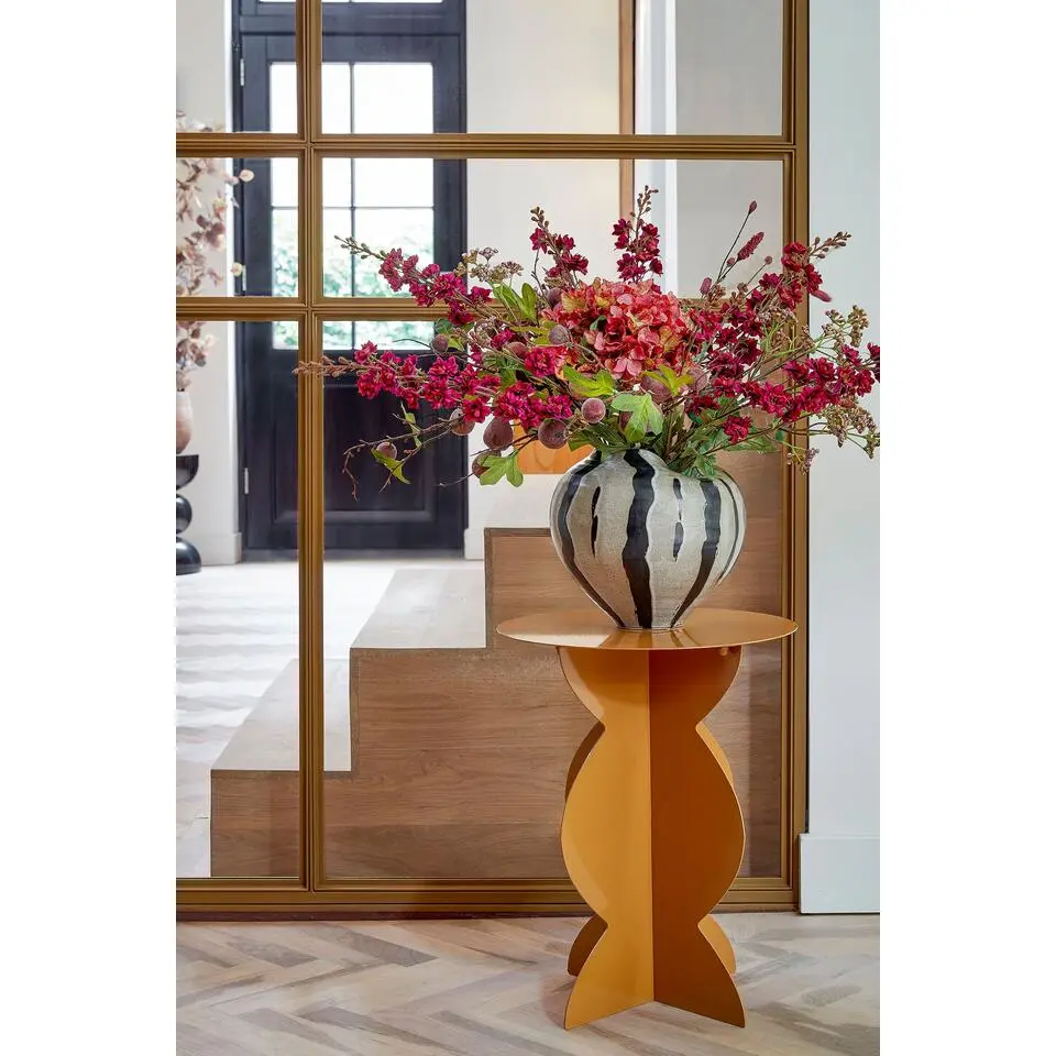 Mica Decorations Rafi bijzettafel bruin - H50 x &Oslash;40 cm