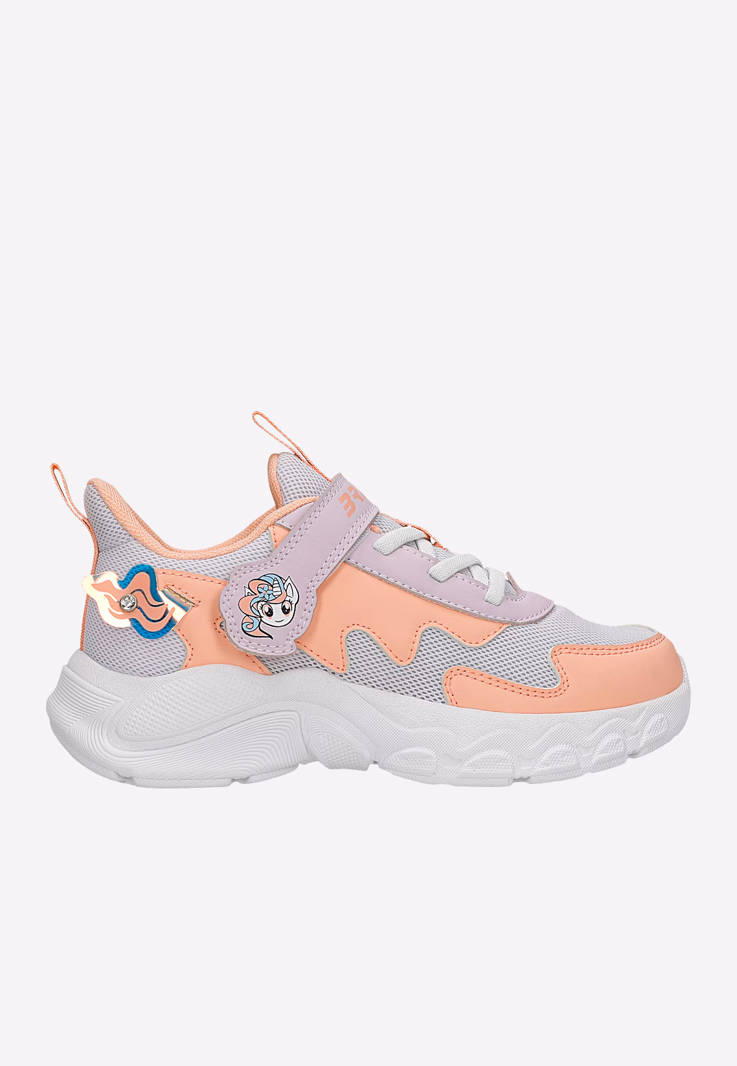 Lekkie kolorowe sneakersy dziewczęce z jednorożcem BARTEK 87019-17