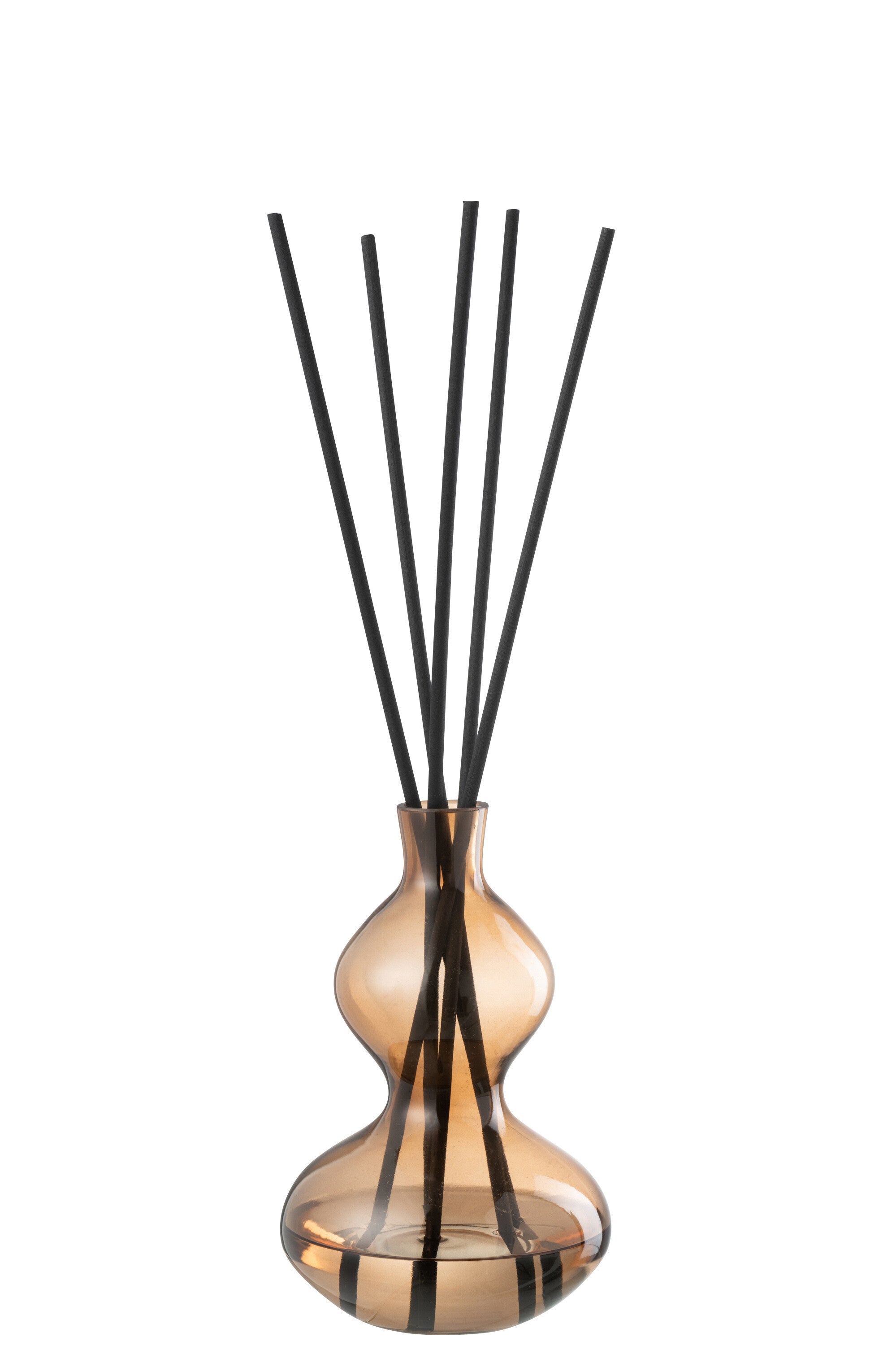J-Line geurstokjes Nordic Vetiver - glas - amber - small