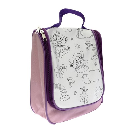 Colour Your Own Fairy Princess Lunch Bag