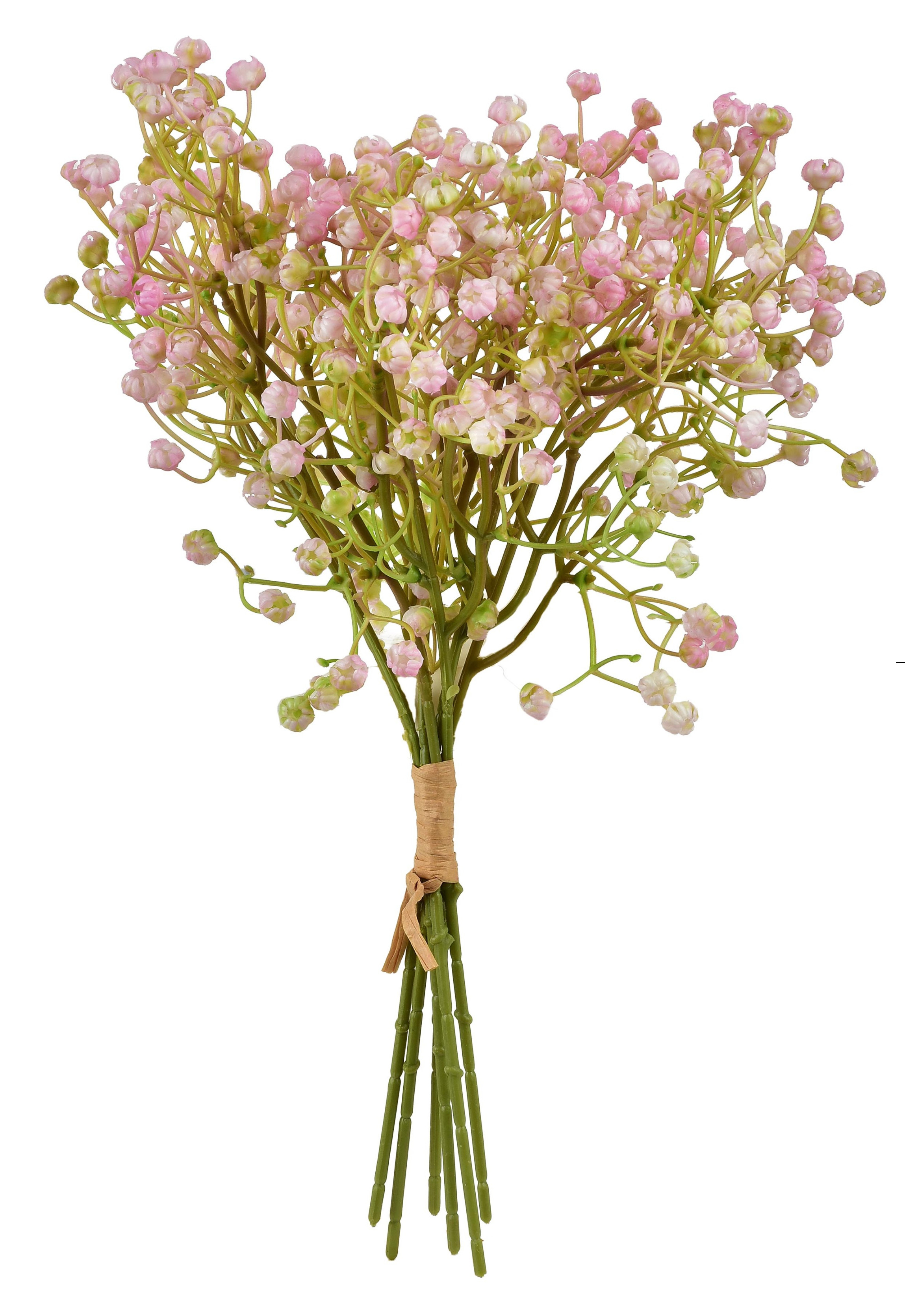 VIRIDIS Kwiat sztuczny Gipsówka pęczek x6 15x15x33cm