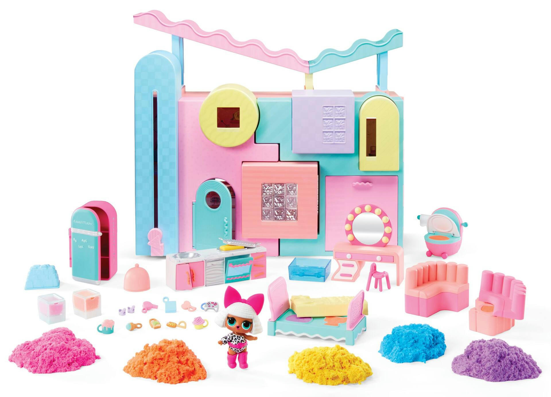 L.O.L. Surprise Doll Scale House Playset, Ages 3+