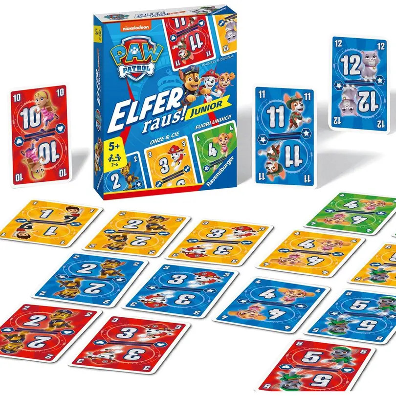 Kartenspiel 2-teilig Paw Patrol