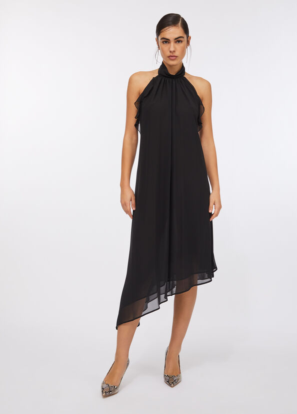 Abito elegante con rouches