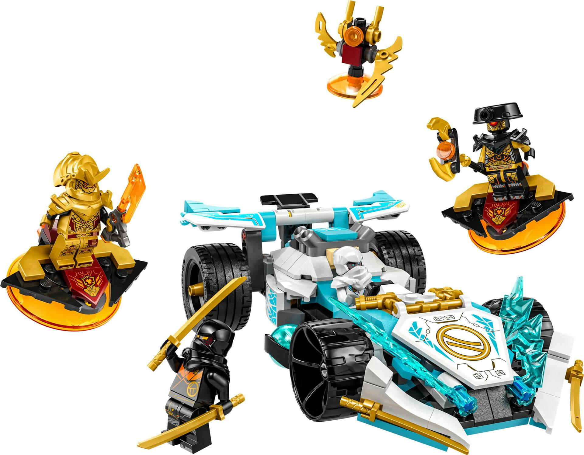 LEGO® Ninjago Zane’s Dragon Power Spinjitzu Race Car