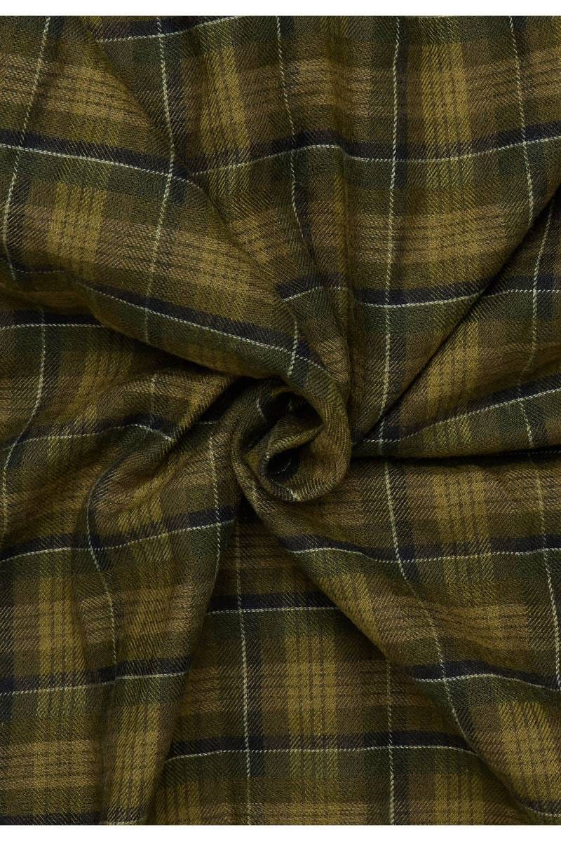 ETERNA 1863 Modern Fit Flanellhemd grün, Kariert