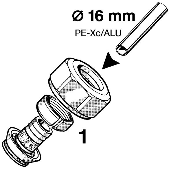 Schraubsystem, Messing