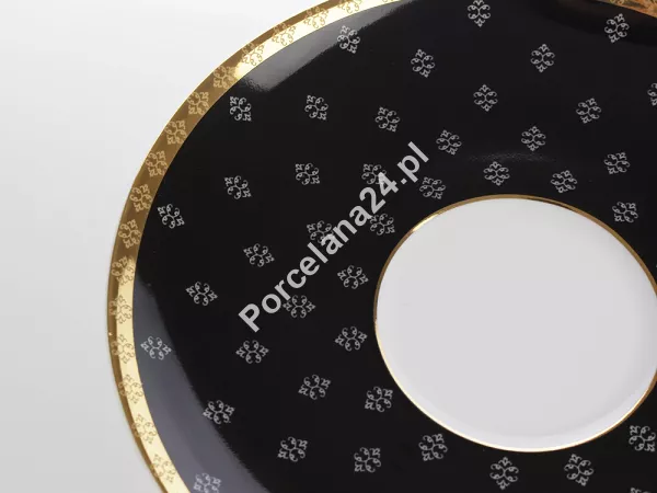 Filiżanka Jubileuszowa ze spodkiem 0,2 L / 15,7 cm Ćmielów - Płaski Atena KC07
