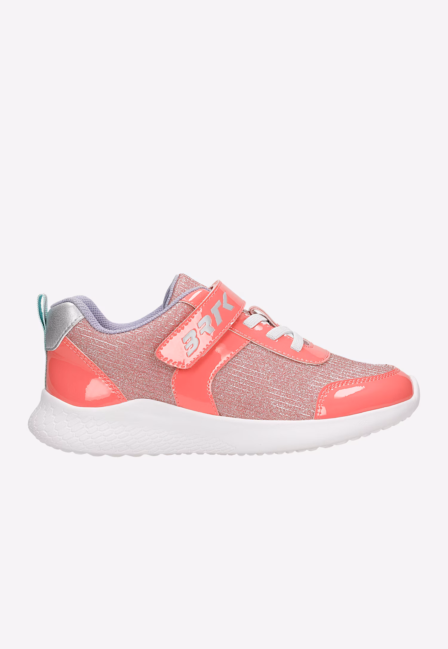 BARTEK różowe sneakersy dla dziewcząt z błyszczącym materiałem 87005-15