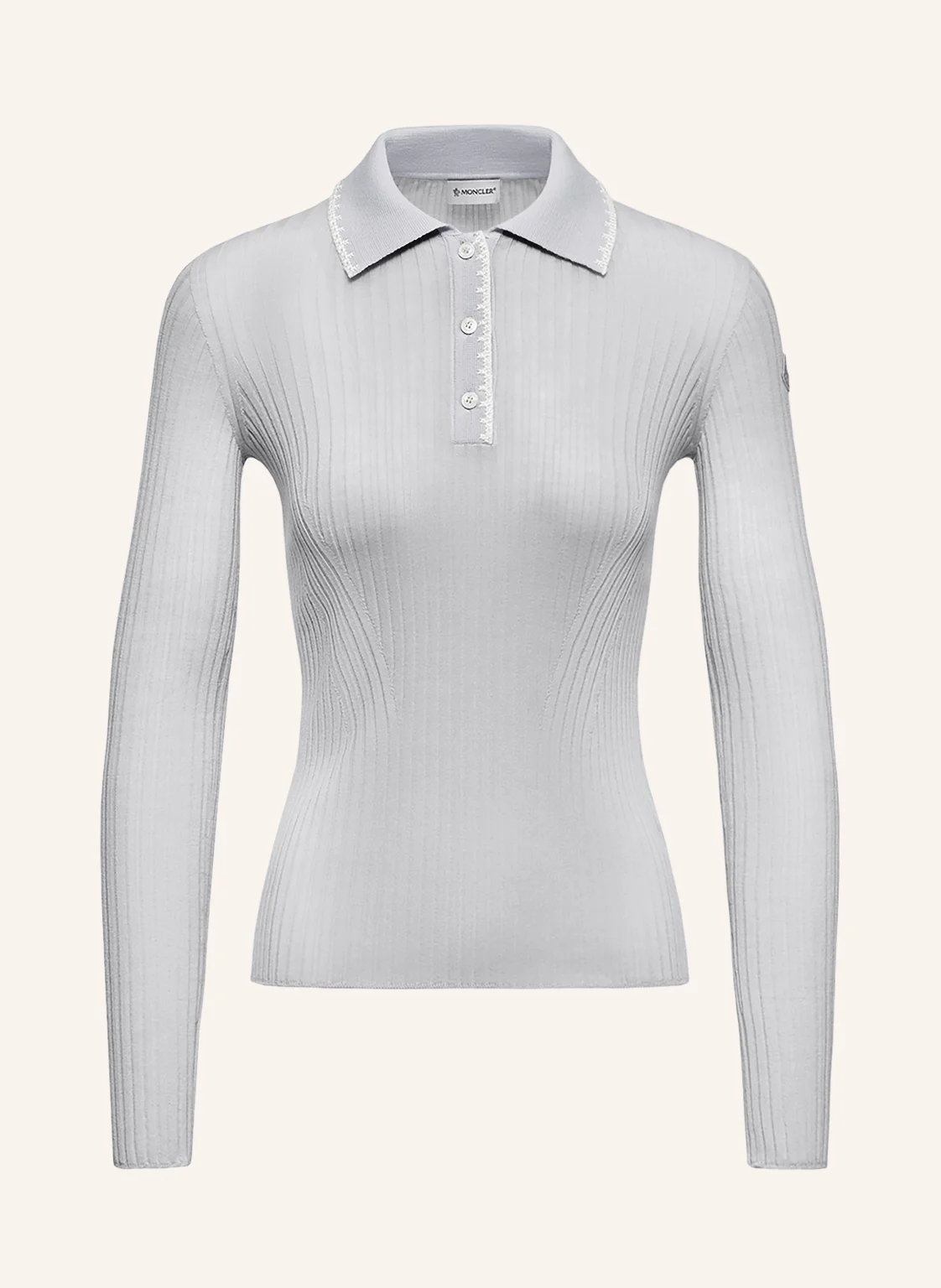 MONCLER Strick-Poloshirt