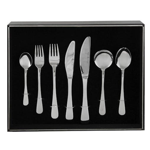 Wilkie Brothers 42 Piece Stainless Steel Livingston Cutlery Set 42pc