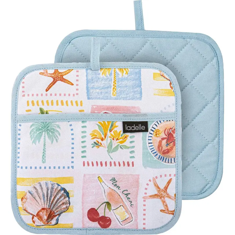 Topflappen 2er-Set Capri