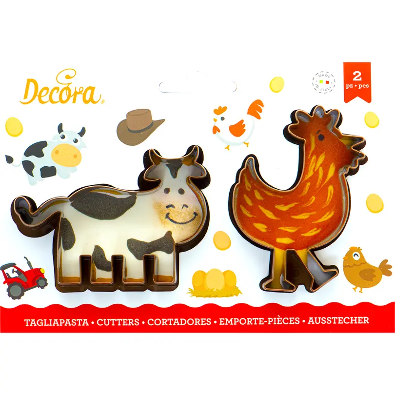 Ausstecher 2er-Set Decora