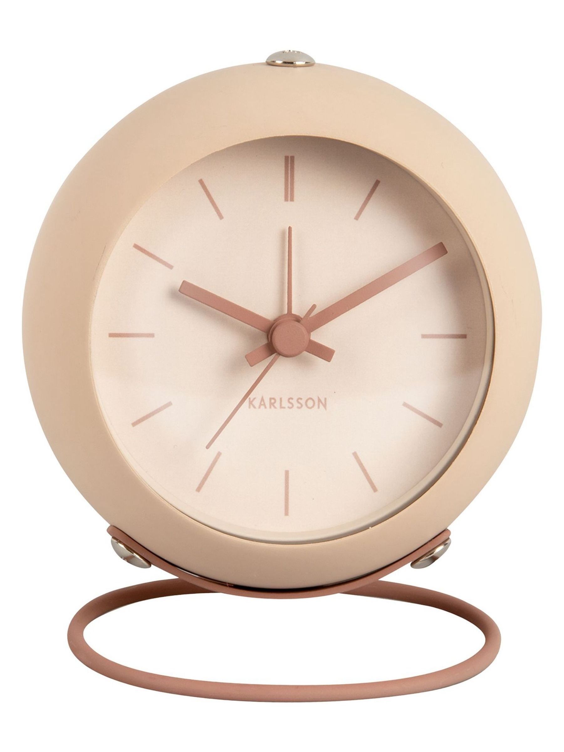 Karlsson Brown Nirvana Globe Alarm Clock