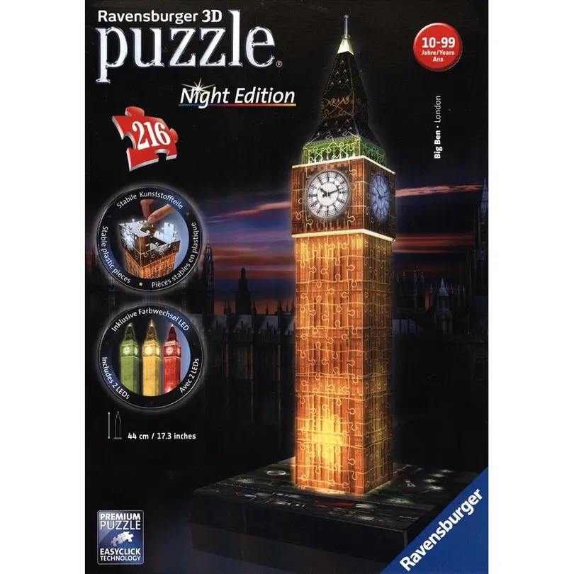 3D-Puzzle Night Edition