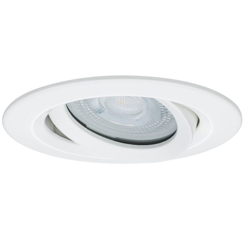 Spot encastrable LED Nova Plus blanc GU10 blanc chaud IP65 7 W PAULMANN