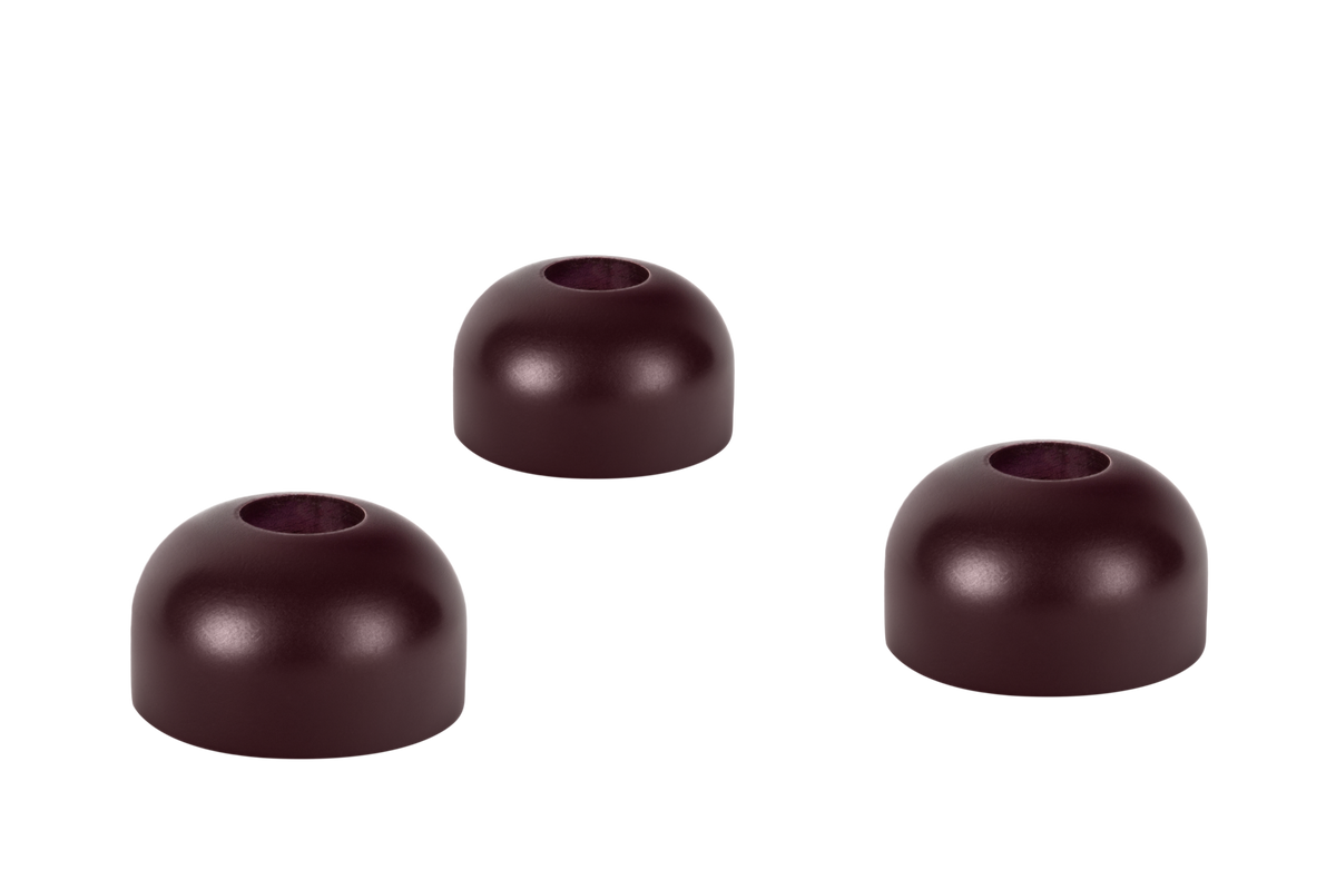 noo.ma LUMS kaarsenhouders set van 3 - Wine Berry
