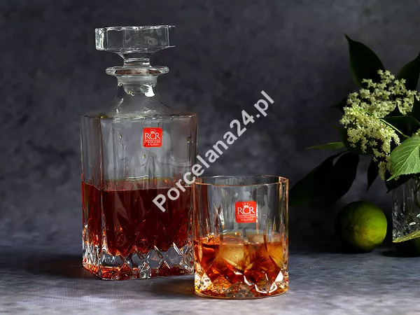 Kpl. szklanek do whisky 0,3 L (6 szt.)   karafka 0,75 L RCR - OPERA 4SB.OP.732700