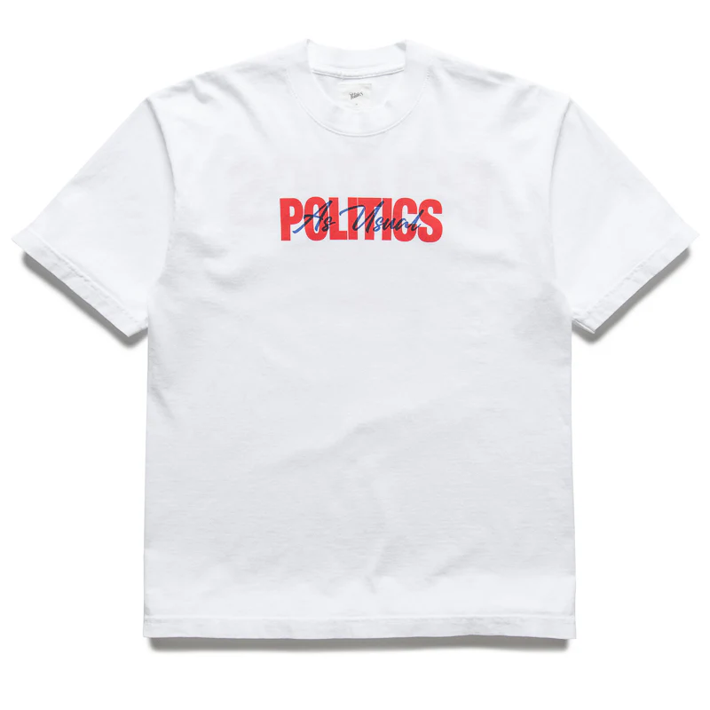 Politics Skeleton Tee - White