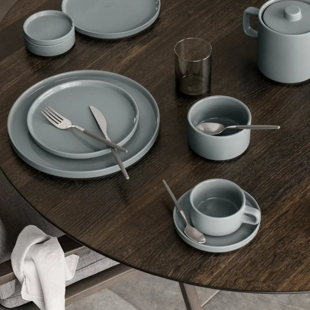 Blomus - Pilar Teetasse mit Untertasse