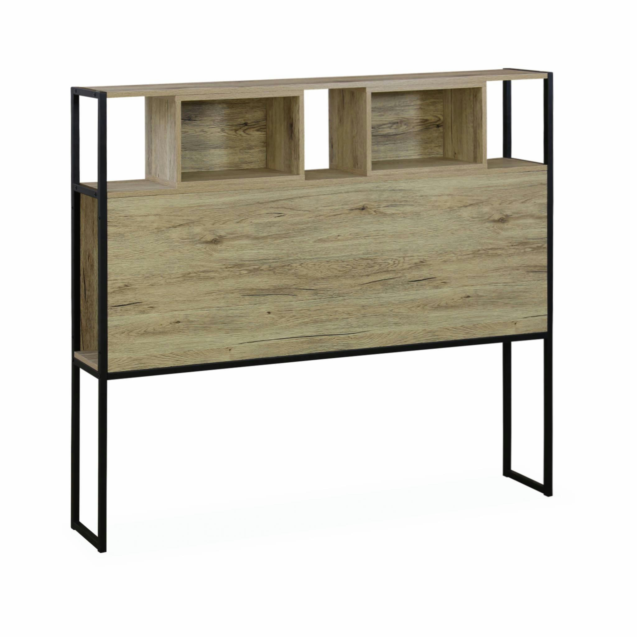 LOFT - Tête de lit 7 compartiments + 4 niches