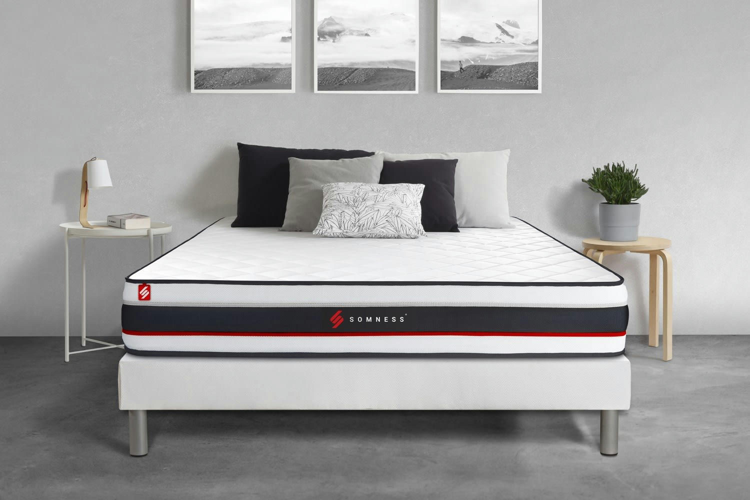 FORM - Matelas 200x200 Mousse - Très ferme