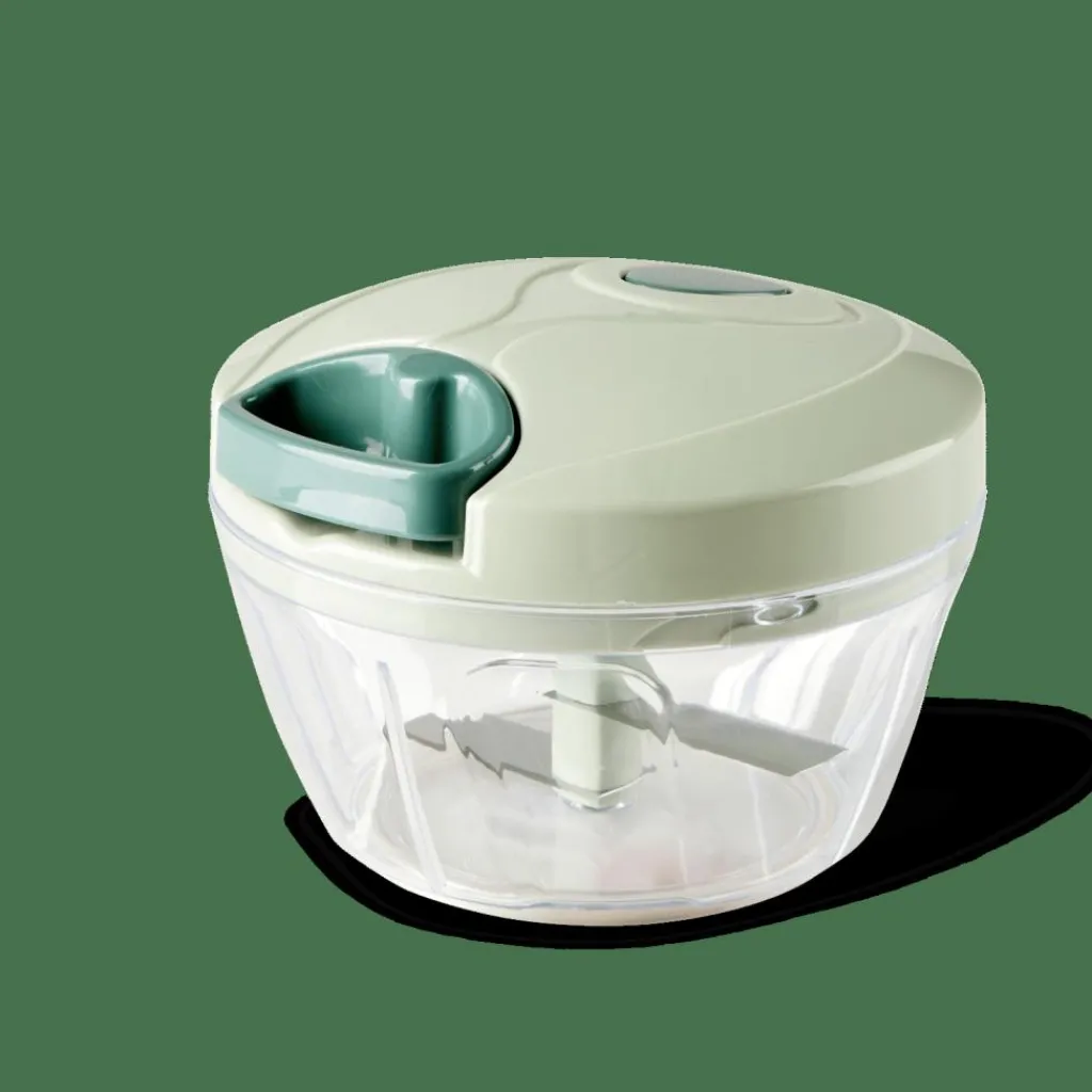 Aide Cuisine^CASA CUISINO Mini Hachoir Vert, Menthe