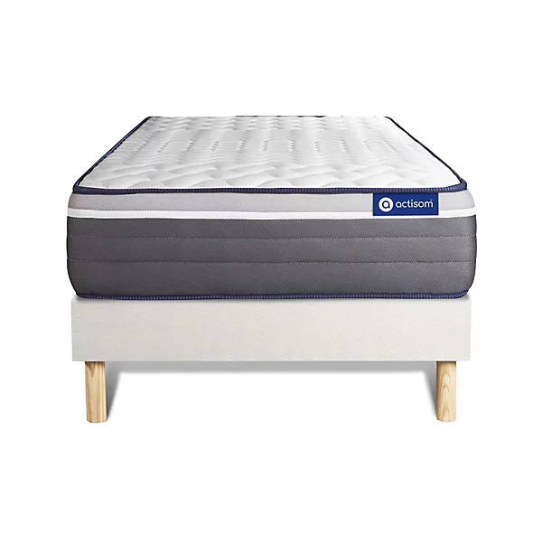 Ensemble Mémoire de forme de confort Très ferme avec sommier kit